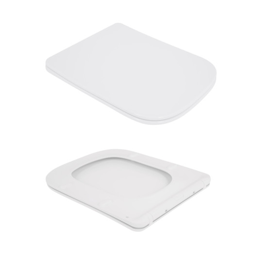 Унитаз подвесной Qtap Crow безободковый с сиденьем Soft-close (QT05335172W)