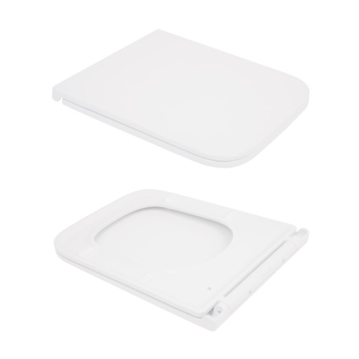 Унитаз подвесной Qtap Gemini безободковый с сиденьем Soft-close (QT2533076EUQW)