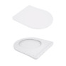 Унитаз подвесной Qtap Jay безободковый с сиденьем Soft-close (QT07335175W)