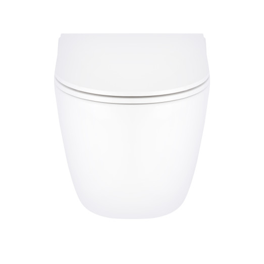 Унитаз подвесной Qtap Robin безободковый с сиденьем Soft-close QT13332141ERW