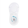 Унитаз подвесной Qtap Robin Ultra Quiet безободковый с сиденьем Soft-close WHITE (QT13332381AW)