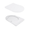 Унитаз подвесной Qtap Scorpio безободковый Ultra Quiet с сиденьем Soft-close (QT14332380ASW)