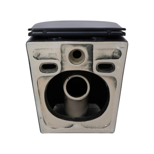 Унитаз подвесной Qtap Scorpio Ultra Quiet безободковый с сиденьем Soft-close MATT BLACK (QT14332380AMB)