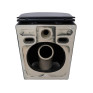 Унитаз подвесной Qtap Scorpio Ultra Quiet безободковый с сиденьем Soft-close MATT BLACK (QT14332380AMB)