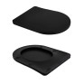 Унитаз подвесной Qtap Scorpio Ultra Quiet безободковый с сиденьем Soft-close MATT BLACK (QT14332380AMB)