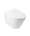Унитаз подвесной Qtap Swan безободковый с сиденьем Soft-close QT16335178W