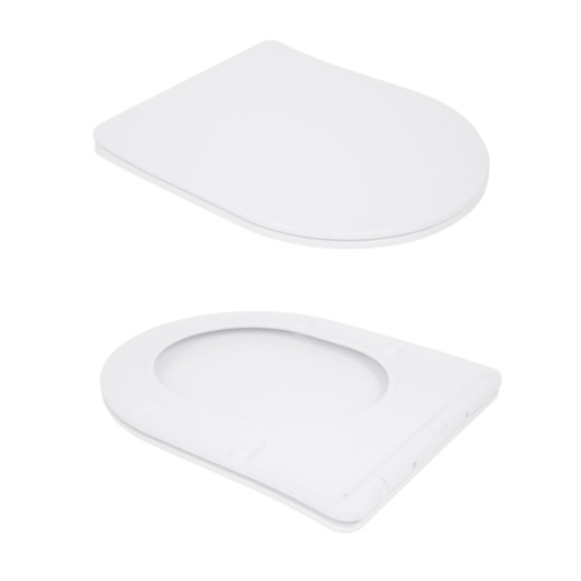 Унитаз подвесной Qtap Swan безободковый с сиденьем Soft-close (QT16335180W)