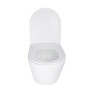 Унітаз підвісний Qtap Swan безободковий Ultra Quiet з сидінням Soft-close QT16335179W Унітаз підвісний Qtap Swan безободковий Ultra Quiet з сидінням Soft-close QT16335179W