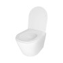 Унітаз підвісний Qtap Swan безободковий Ultra Quiet з сидінням Soft-close QT16335179W Унітаз підвісний Qtap Swan безободковий Ultra Quiet з сидінням Soft-close QT16335179W