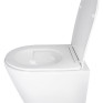 Унітаз підвісний Qtap Swan безободковий Ultra Quiet з сидінням Soft-close QT16335179W Унітаз підвісний Qtap Swan безободковий Ultra Quiet з сидінням Soft-close QT16335179W