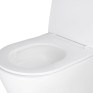 Унітаз підвісний Qtap Swan безободковий Ultra Quiet з сидінням Soft-close QT16335179W Унітаз підвісний Qtap Swan безободковий Ultra Quiet з сидінням Soft-close QT16335179W