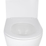 Унітаз підвісний Qtap Swan безободковий Ultra Quiet з сидінням Soft-close QT16335179W Унітаз підвісний Qtap Swan безободковий Ultra Quiet з сидінням Soft-close QT16335179W