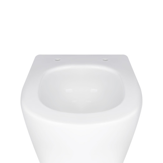 Унітаз підвісний Qtap Swan безободковий Ultra Quiet з сидінням Soft-close QT16335179W Унітаз підвісний Qtap Swan безободковий Ultra Quiet з сидінням Soft-close QT16335179W