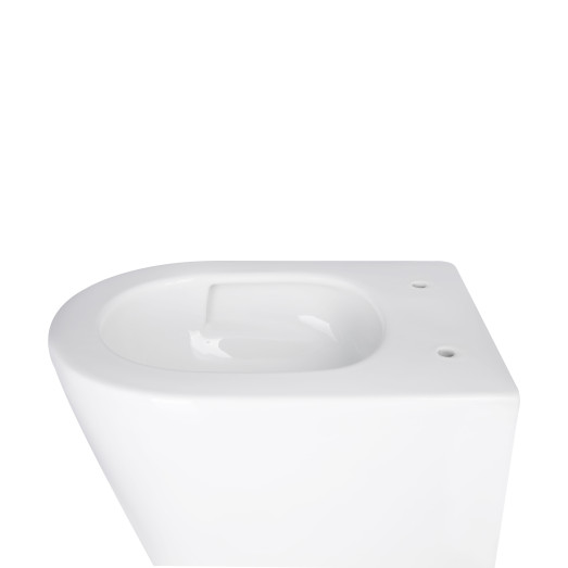 Унітаз підвісний Qtap Swan безободковий Ultra Quiet з сидінням Soft-close QT16335179W Унітаз підвісний Qtap Swan безободковий Ultra Quiet з сидінням Soft-close QT16335179W