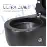 Унитаз подвесной Qtap Taurus безободковый с сиденьем Soft-close (QT2433084EUQMB)
