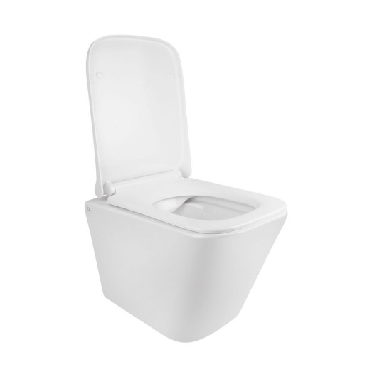 Унітаз підвісний Qtap Tern безобідковий з сідінням Soft-close QT1733052ERW Унітаз підвісний Qtap Tern безобідковий з сідінням Soft-close QT1733052ERW