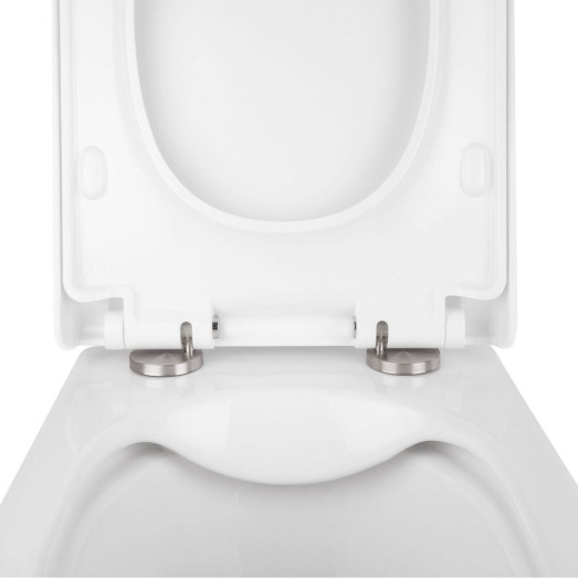 Унітаз підвісний Qtap Tern безобідковий з сідінням Soft-close QT1733052ERW Унітаз підвісний Qtap Tern безобідковий з сідінням Soft-close QT1733052ERW