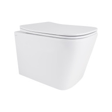 Унитаз подвесной Qtap Tern с сиденьем Soft-close (QT17332303ASW)