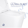 Унитаз подвесной Qtap Tern Ultra Quiet безободковый с сиденьем Soft-close WHITE (QT17332303AW)