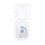 Унитаз подвесной Qtap Tern Ultra Quiet безободковый с сиденьем Soft-close WHITE (QT17332303AW)
