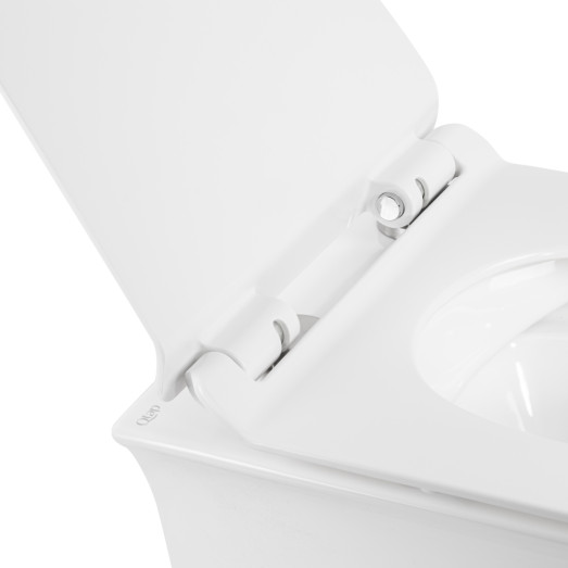 Унитаз подвесной Qtap Virgo безободковый с сиденьем Soft-close QT1833051ERW Унитаз подвесной Qtap Virgo безободковый с сиденьем Soft-close QT1833051ERW