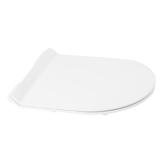 Унитаз подвесной Qtap Virgo безободковый с сиденьем Soft-close QT1833051ERW Унитаз подвесной Qtap Virgo безободковый с сиденьем Soft-close QT1833051ERW