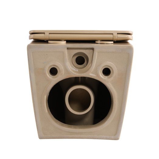 Унитаз подвесной Qtap Robin Ultra Quiet Beige с сиденьем Soft-close (QT13332381ASSB)