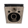 Унитаз подвесной Qtap Robin Ultra Quiet Anthracite с сиденьем Soft-close (QT13332381ASAN)