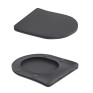 Унитаз подвесной Qtap Robin Ultra Quiet Anthracite с сиденьем Soft-close (QT13332381ASAN)