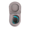 Унитаз подвесной Qtap Robin Ultra Quiet Stone Grey с сиденьем Slim Soft-close (QT13332381АSSG)