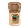 Унитаз подвесной Qtap Tern Ultra Quiet Beige с сиденьем Soft-close (QT17332303ASSB)