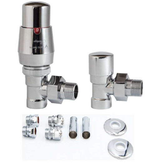 Vario Term ROYAL All In One кутовий, хром (AROGS0202CFK(Cu))