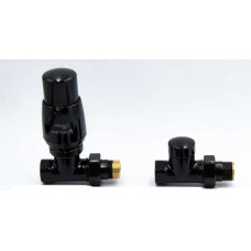 Vario Term ROYAL прямий, глянцевий чорний (ROGS0213CFP)