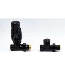 Vario Term ROYAL прямий, глянцевий чорний (ROGS0213CFP) 