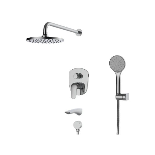 Встроенная душевая система со смесителем Koer KB-64008-01 (KR3476)