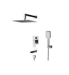 Встроенная душевая система со смесителем водопад Koer KB-68007-01 (KR3466)