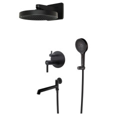 Вбудована душова система Koer KB-66029-05 чорна (KR5492)
