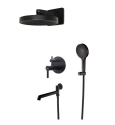 Вбудована душова система Koer KB-66029-05 чорна (KR5492)