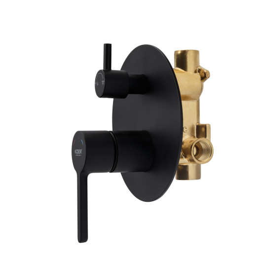 Вбудована душова система Koer KB-66029-05 чорна (KR5492)