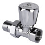 Вентиль радиаторный (хромированный) 1/2x1/2 Koer KR.903.CHR (KR2822)