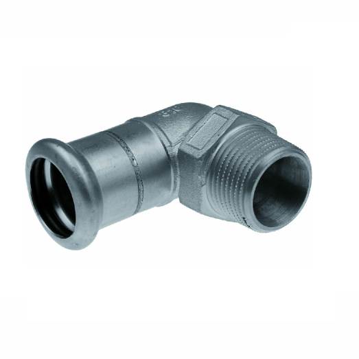 Відвід з зовнішньою різьбою press 35 x 11/4" KAN Inox (1609070006)