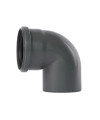 Отвод канализационный Ostendorf HT Safe 125 мм 87° (176140-05)