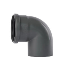 Отвод канализационный Ostendorf HT Safe 125 мм 87° (176140-05)