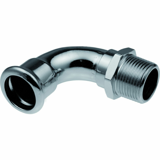 Отвод с наружной резьбой KAN Steel - длинный 54xR2 (1509070009)