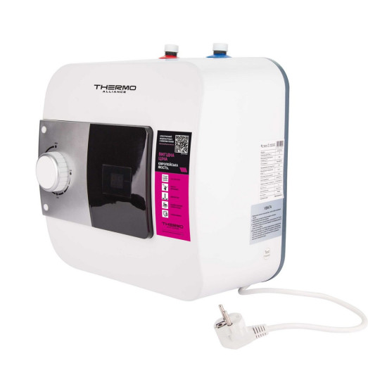 Бойлер Thermo Alliance 10 S л під мийку вертикальний, мокрий ТЕН 1,5 кВт (SF10S15N)