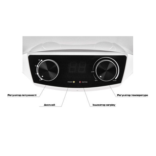 Водонагреватель «Цилиндр» MIXXUS EWH-08100 ROUND DRY накопительный 100 л, сухой тэн 2 kW (WH0610)