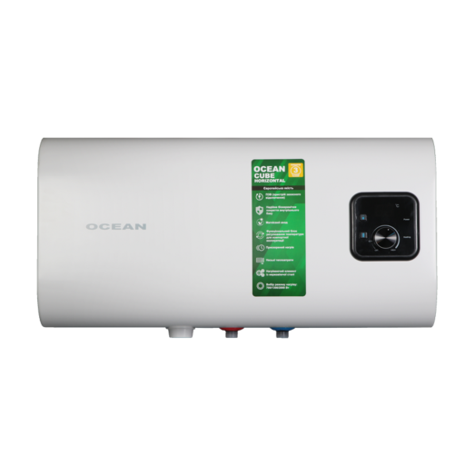 Бойлер OCEAN CUBE-Horizontal RZF80D-4, ET+WT (мокрый тен) 80л