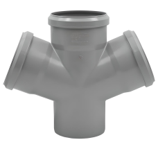 Крестовина канализационная HTDA Valsir S.p.A. 50/50/50 мм 67° (VS0506001)