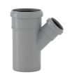 Трійник редукційний каналізаційний HTEA Valsir S.p.A. 75/50 мм 45° (VS0510019)