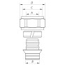 Євроконус 3/4"x16 KOER KR.1151 (KR2688)